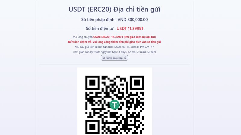 Lưu ý quan trọng nếu muốn gửi tiền thành công